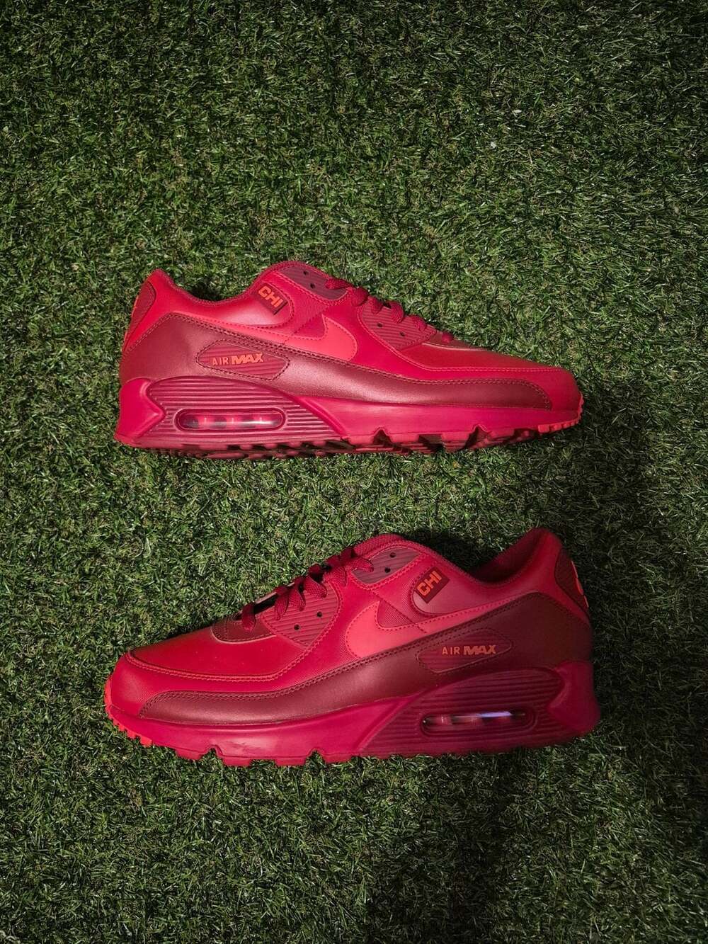 Nike Air Max 90 City Special Chicago Size 14 Red